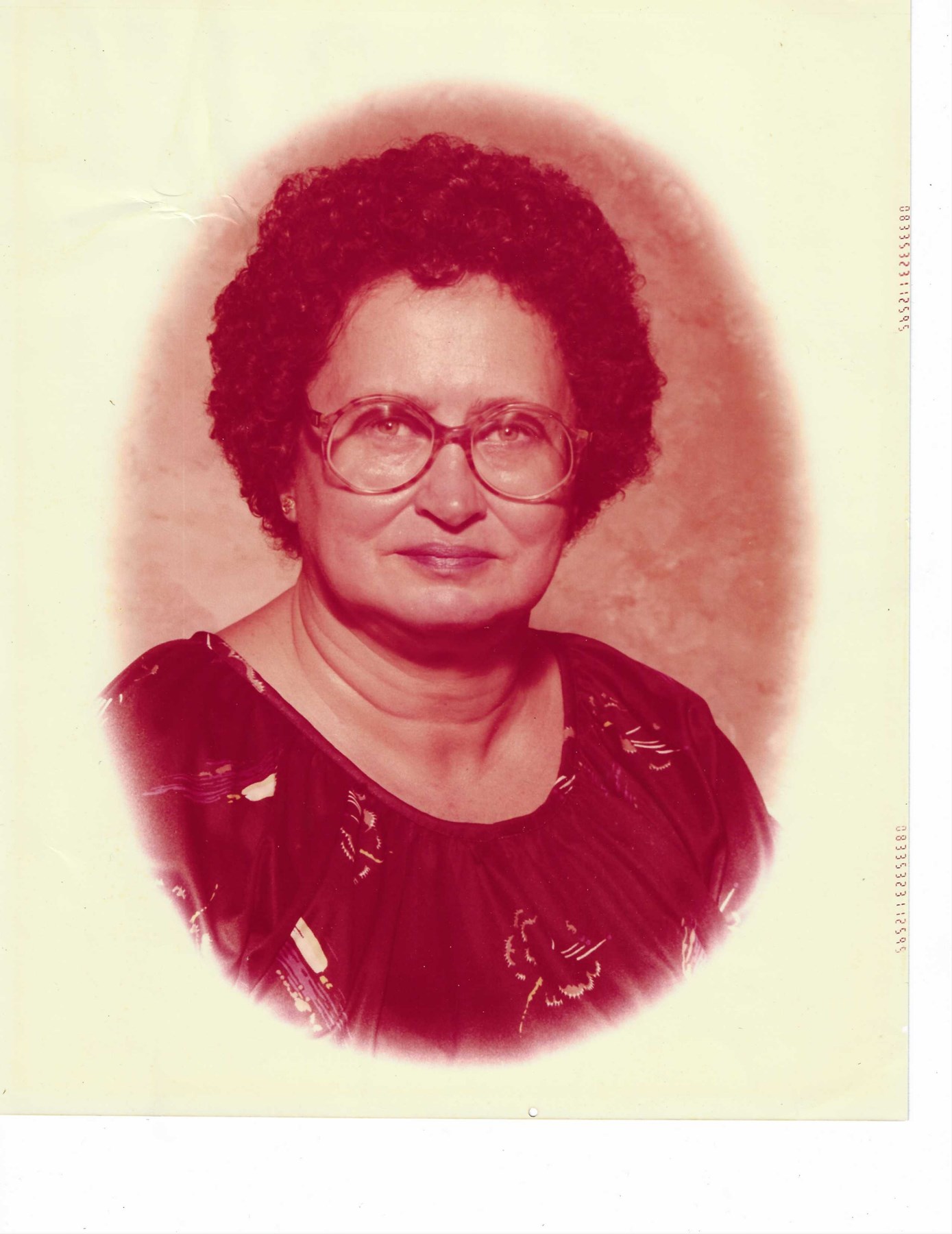 Obituary of Frances V. Wood