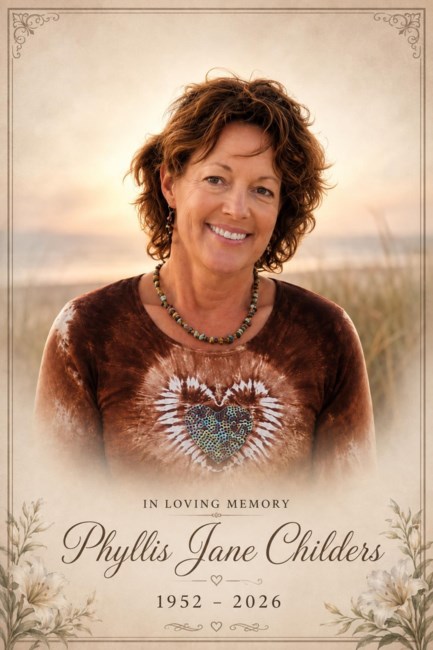 Obituary of Phyllis Jane Childers