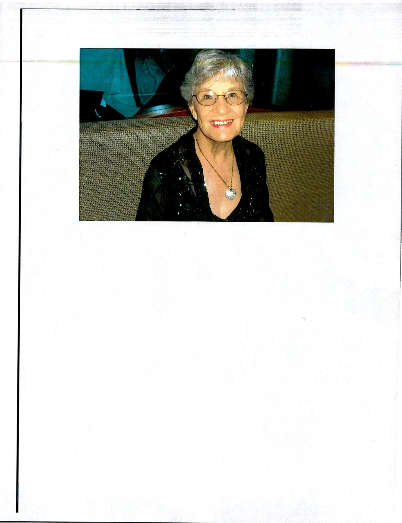 Avis de décès de Billie Jean Williams