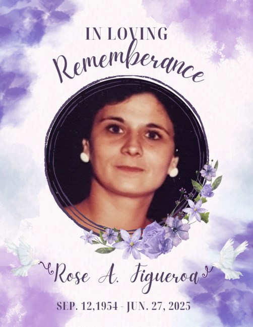 Obituario de Rose A Figueroa