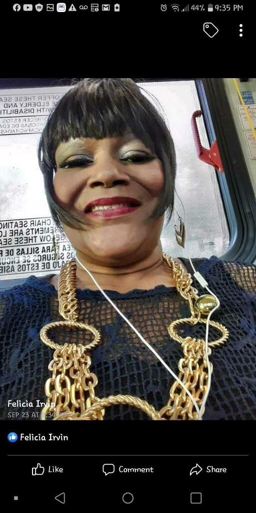 Obituary of Felicia Marie Irvin