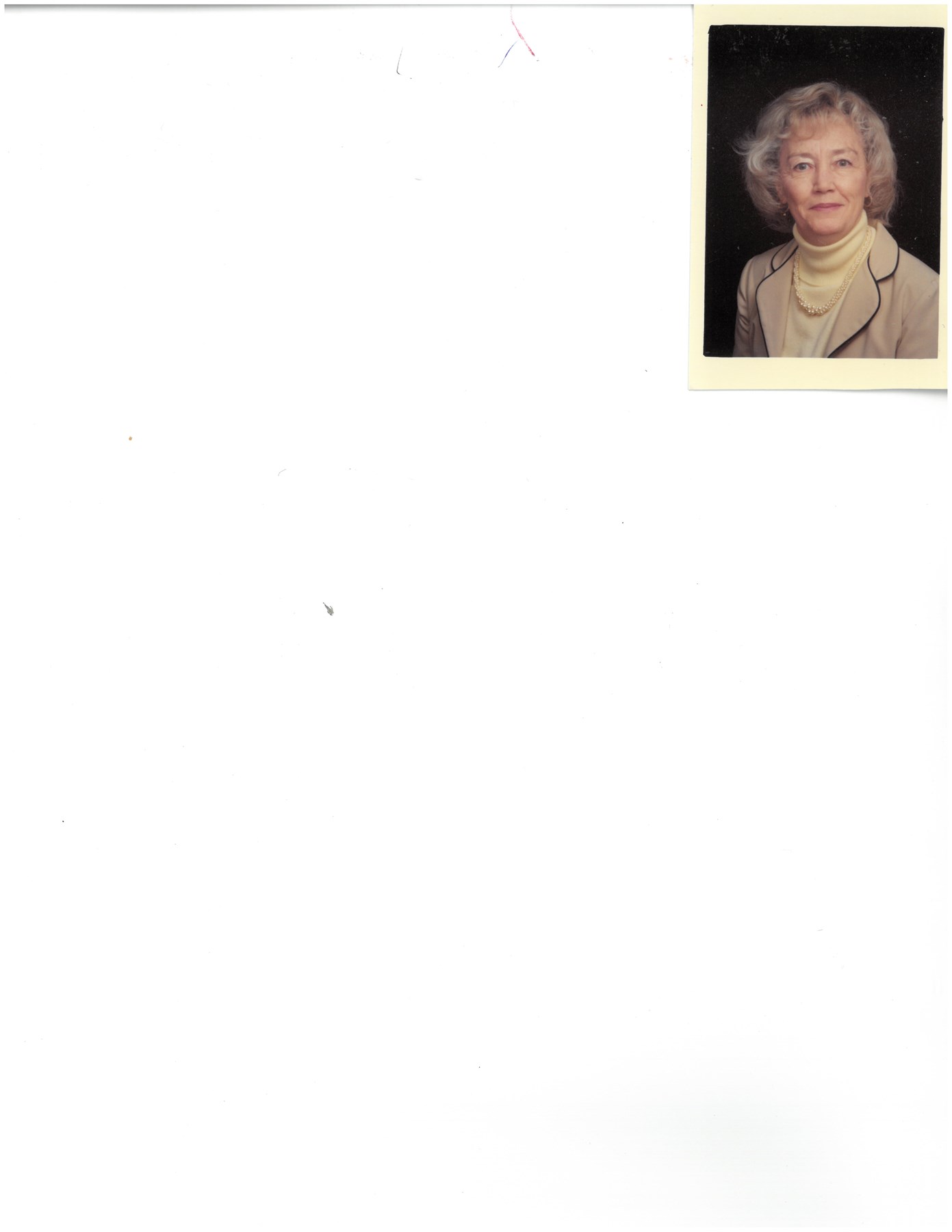 Obituary of Helen Bradley Eubanks