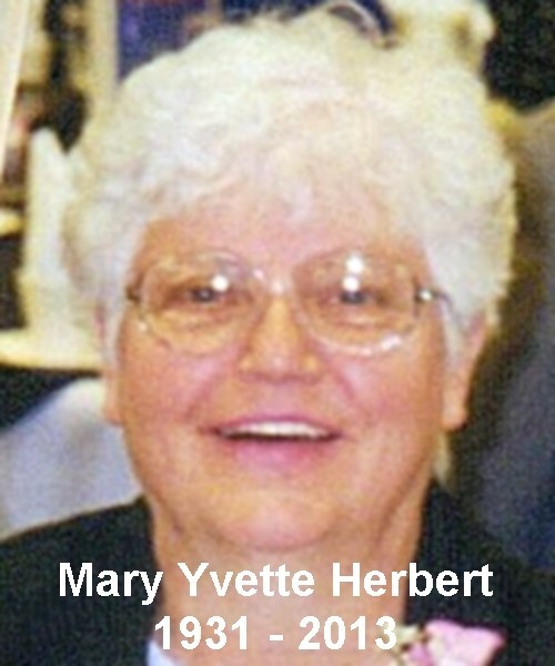 Obituary of Mary Yvette Herbert