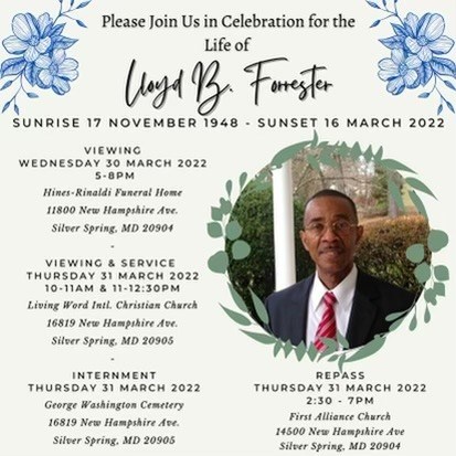 Obituary of Lloyd B. Forrester