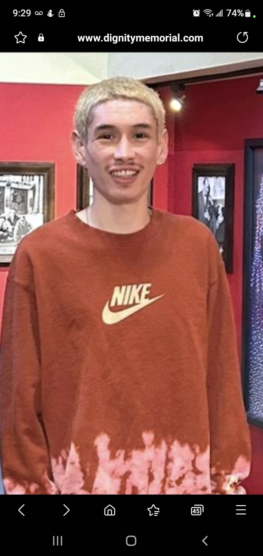 Obituary of Isaac Joshua Castillo