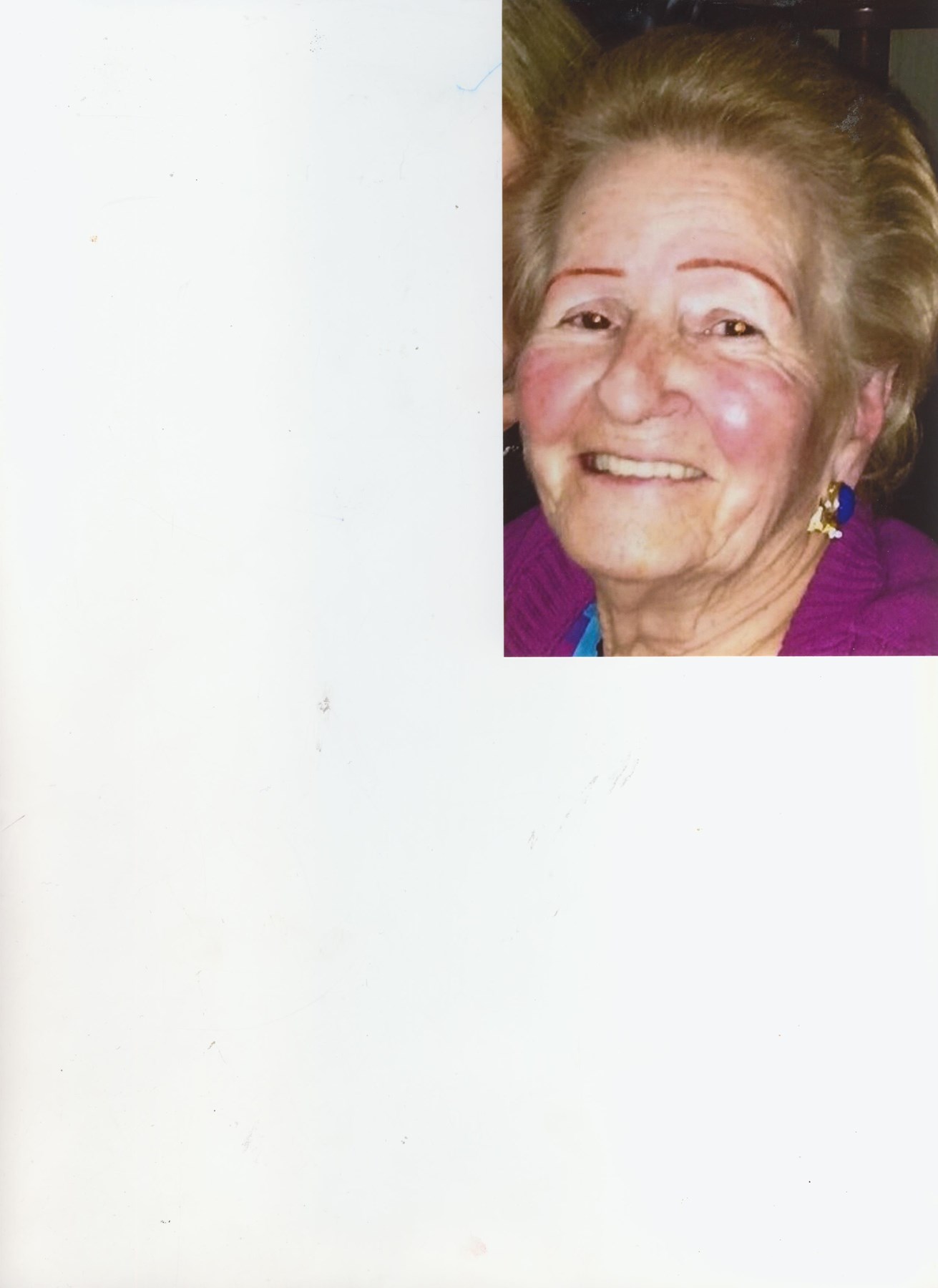 Avis de décès de Ana Luisa Gonzalez