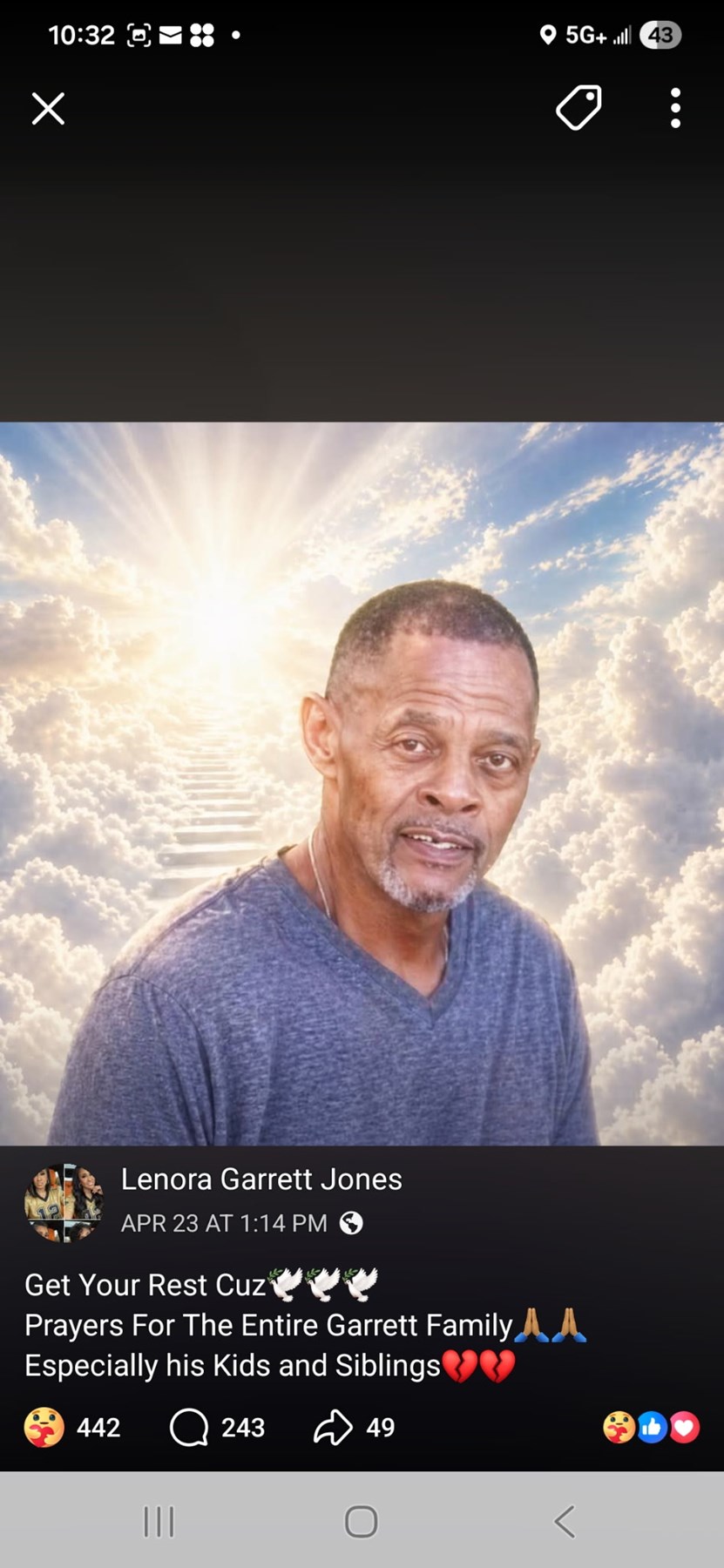 Obituary of Terry "Fish" Wilson Garrett