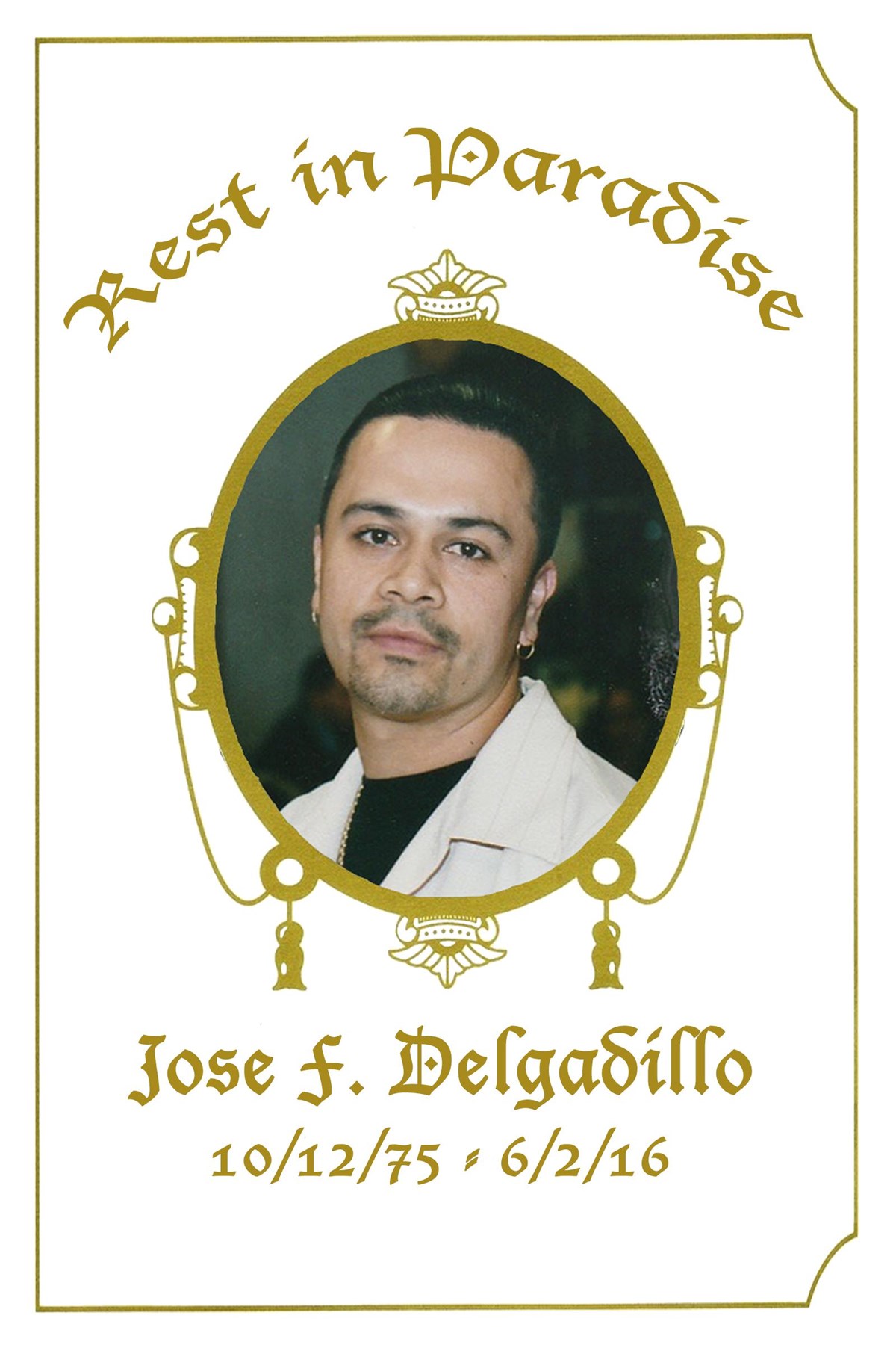 Obituary of Jose Felix Delgadillo