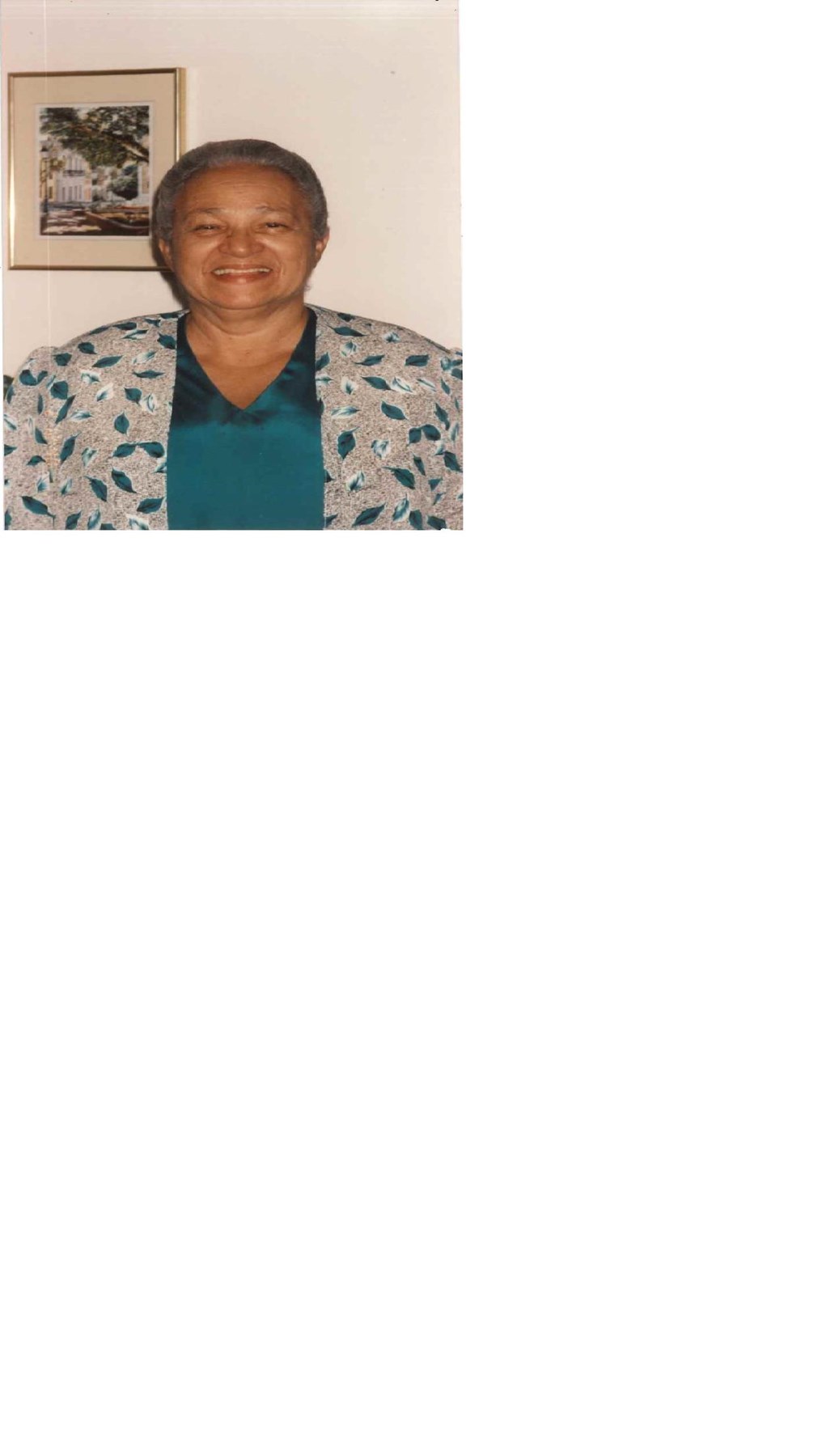 Obituary of Alicia Álvarez Álvarez