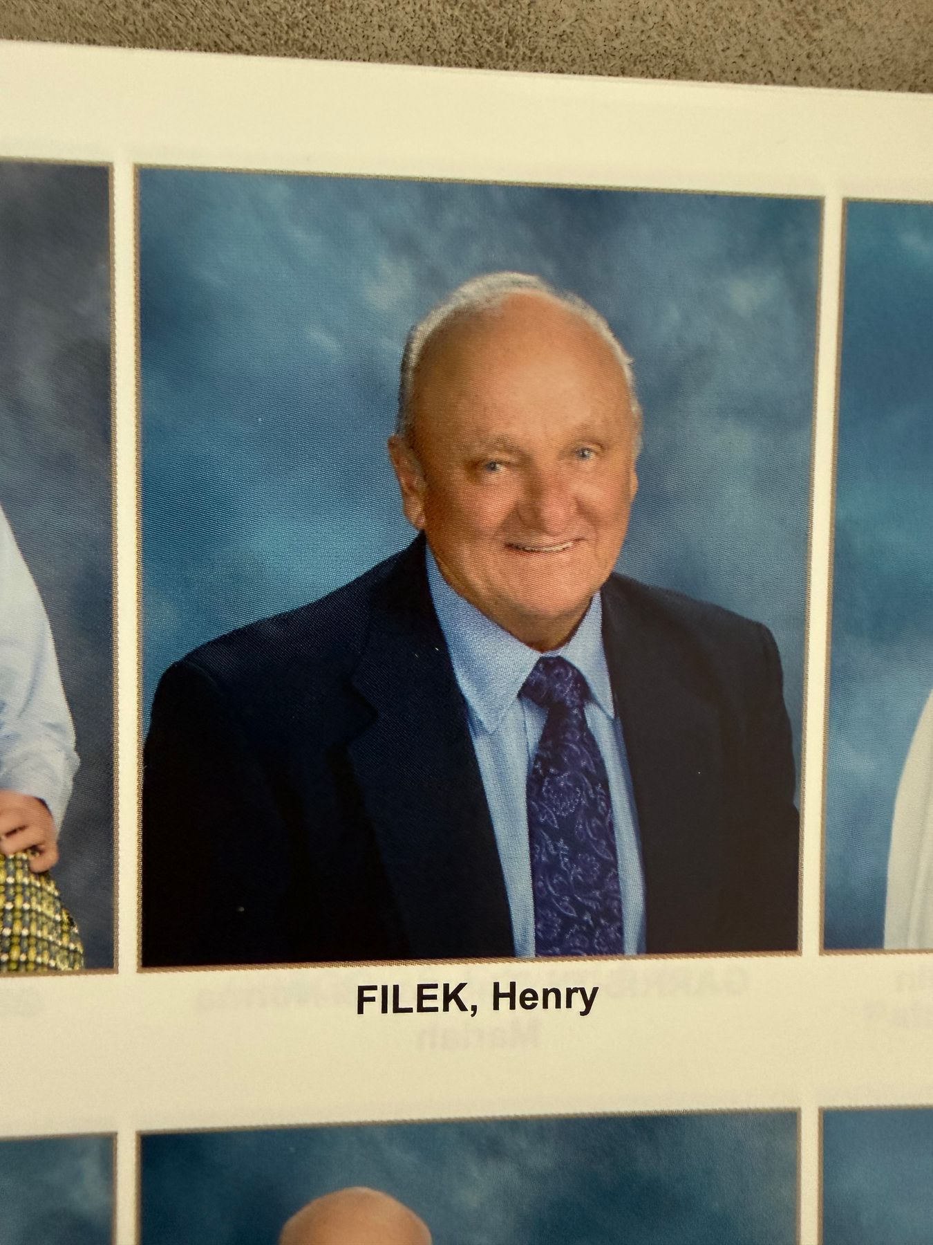 Obituary of Henry Theodore Filek