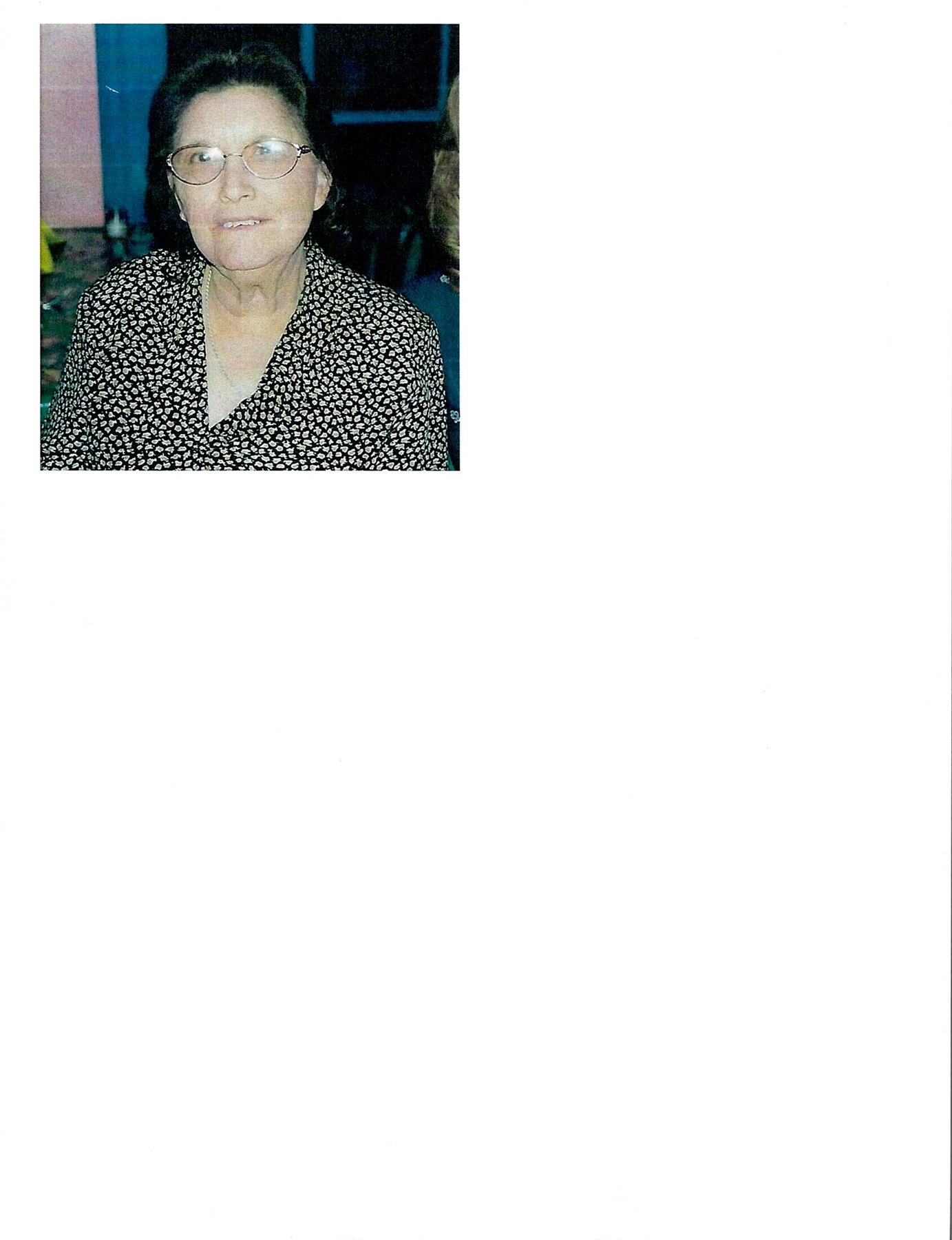 Obituary of Mary A. Schunk