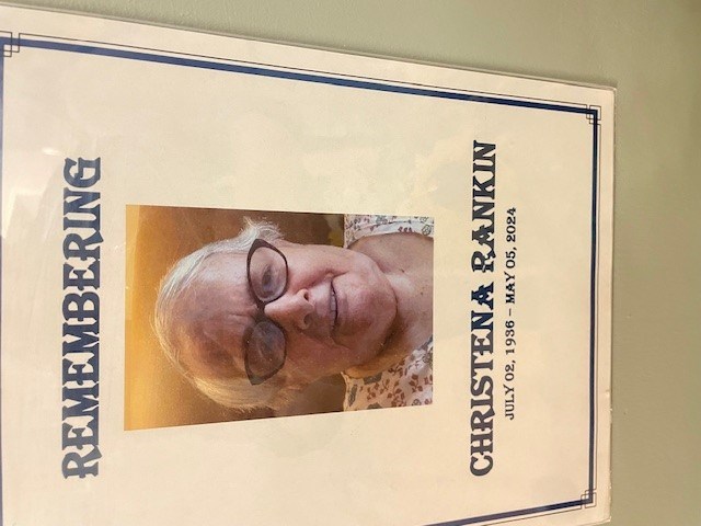 Obituary of Christena Margaret Rankin