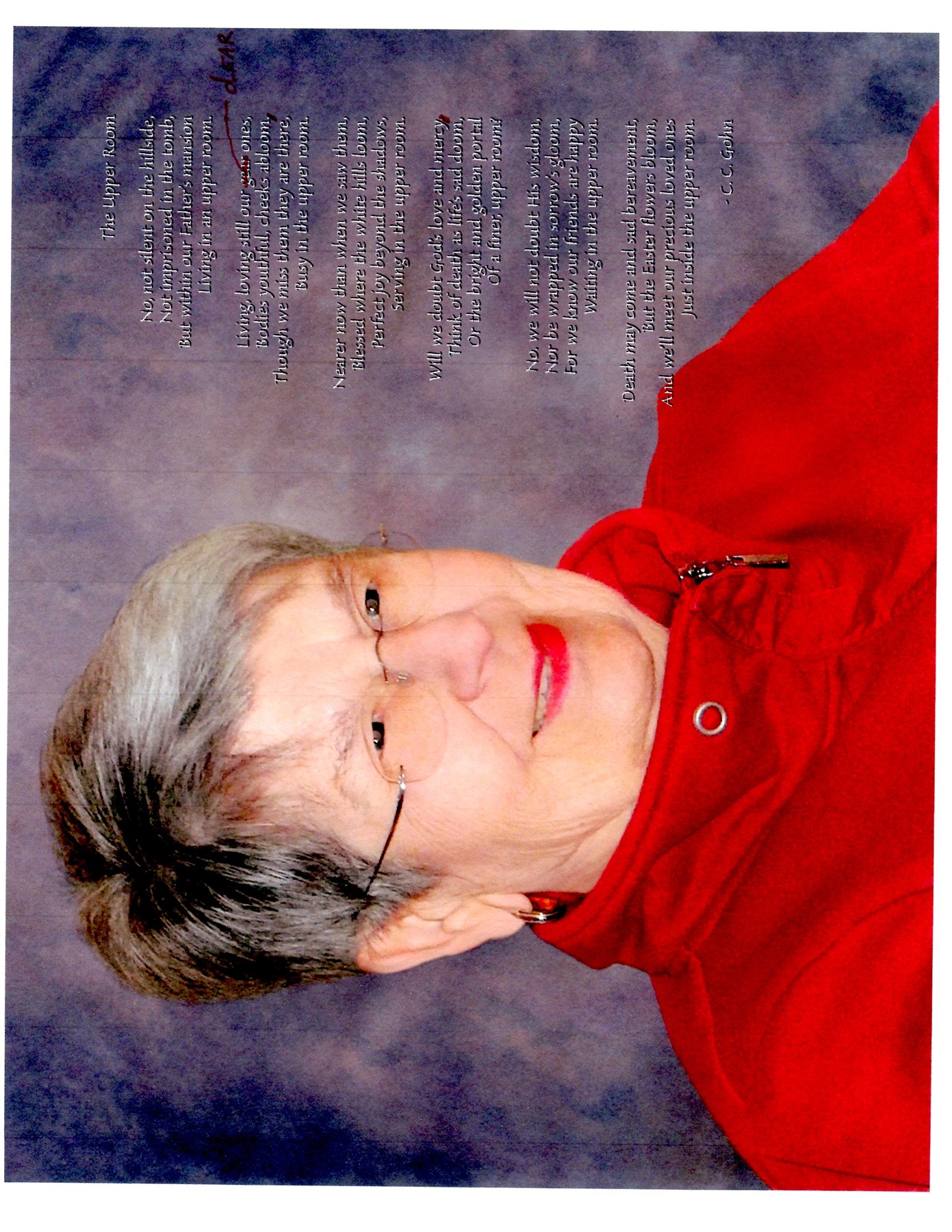Obituary of Jean Anne Oden