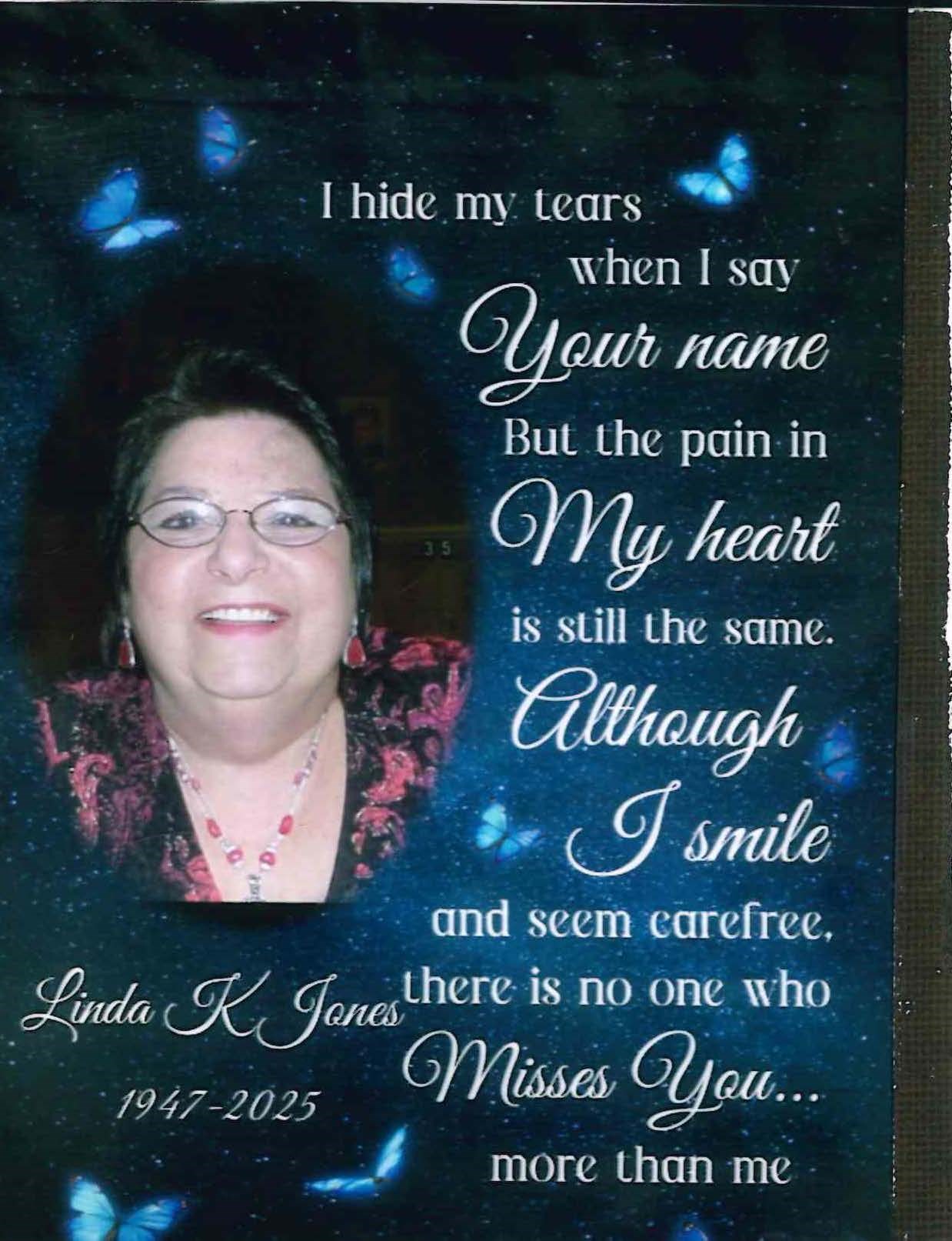 Obituary of Linda K. Jones
