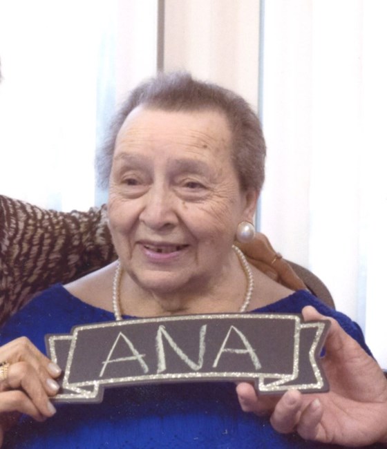 Obituary of Ana Elvira Addeman