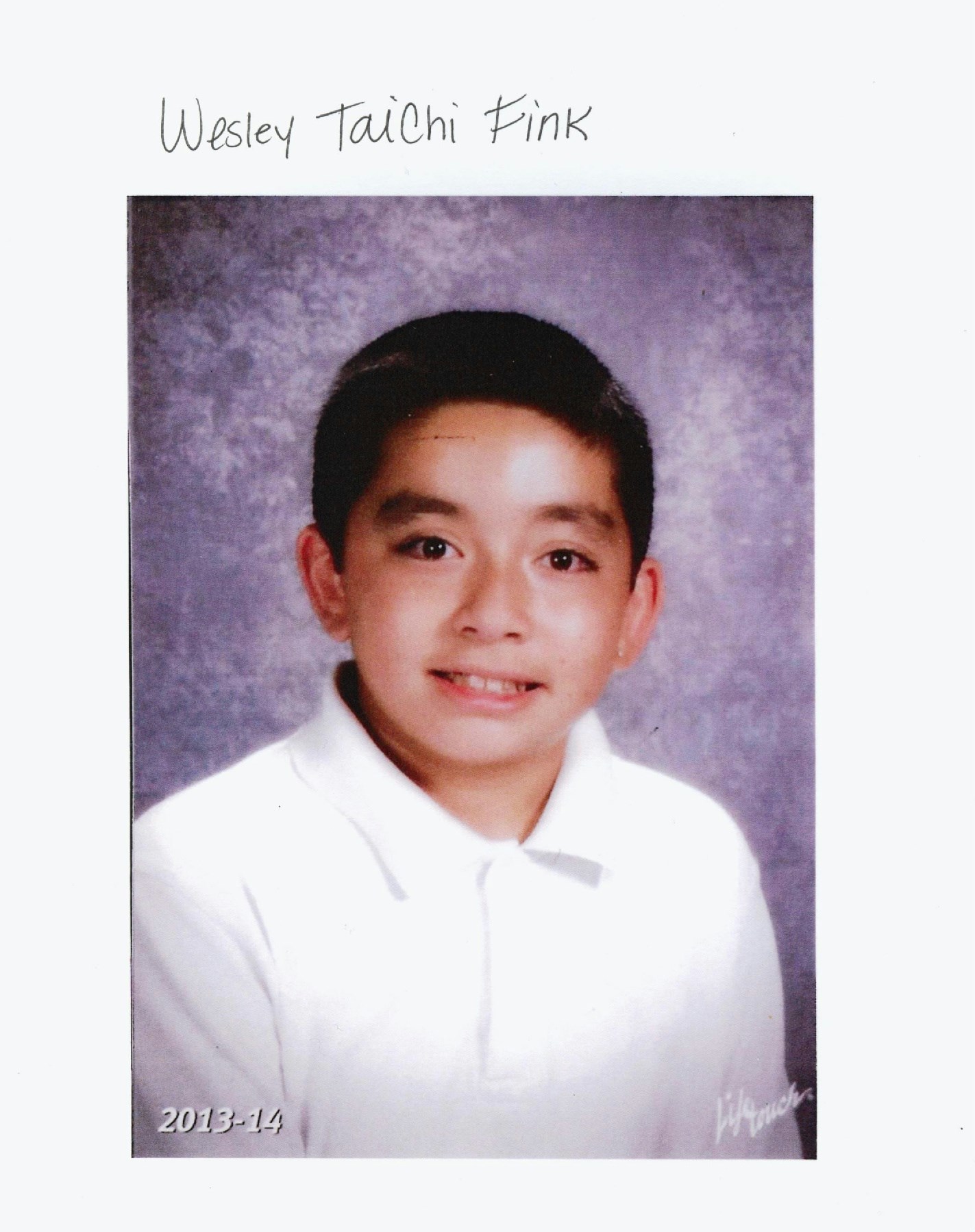 Obituary of Wesley Taichi Handa Fink