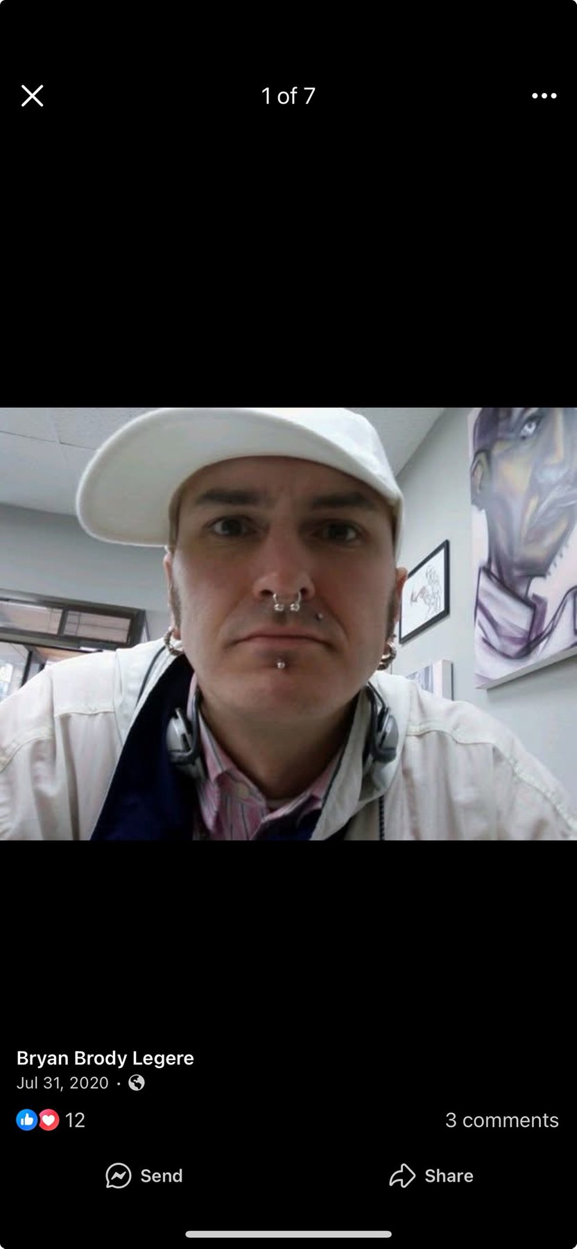 Obituary of Bryan Ronald Legere