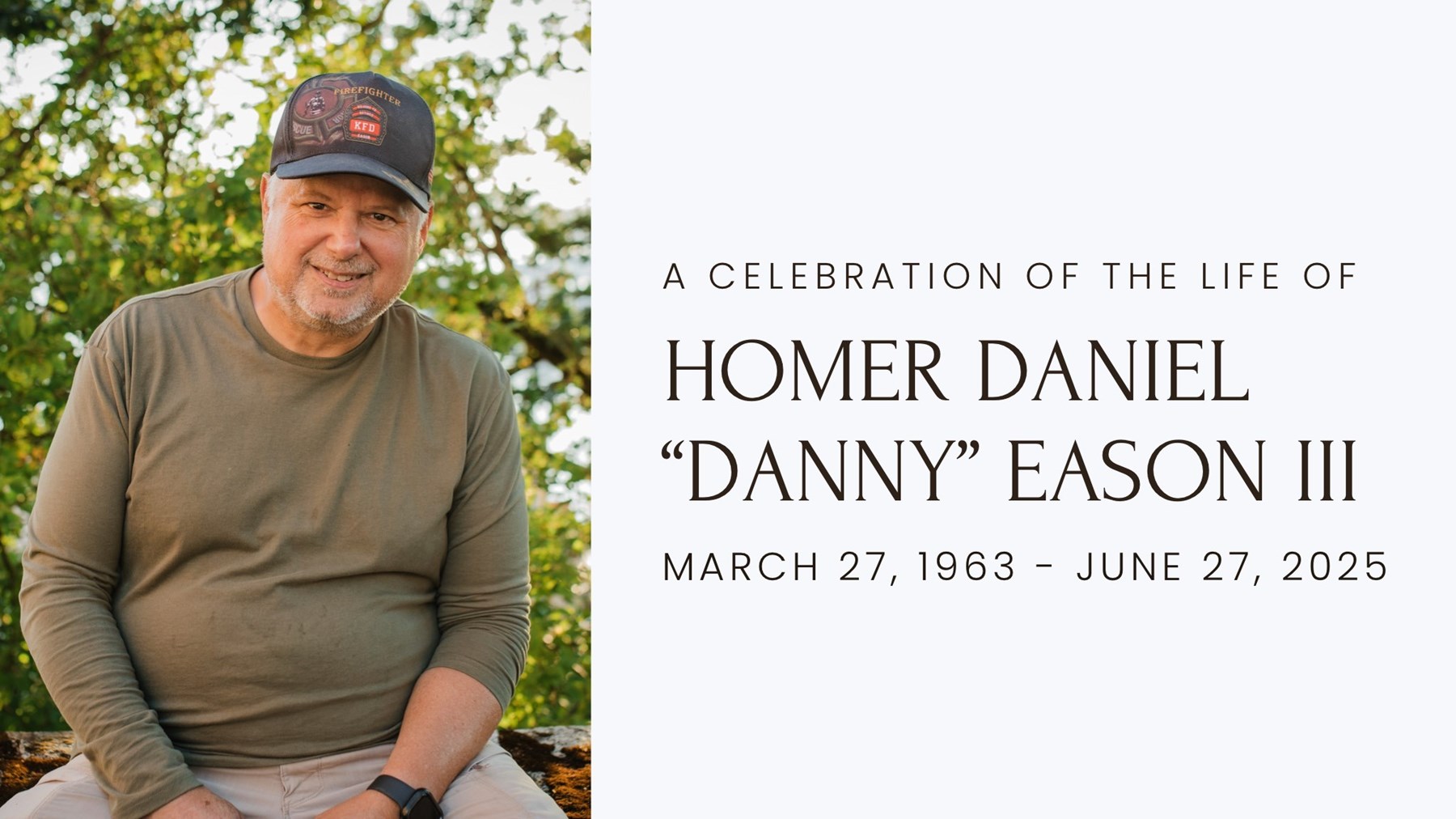 Obituario de Homer "Danny" Daniel Eason III