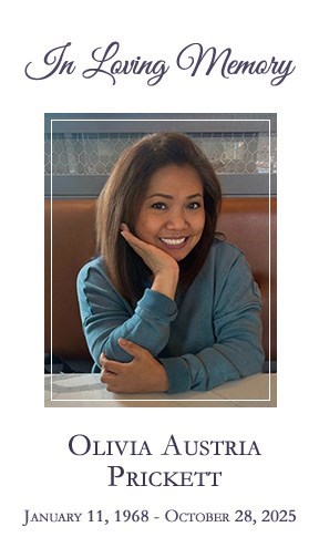 Obituario de Olivia Austria Prickett