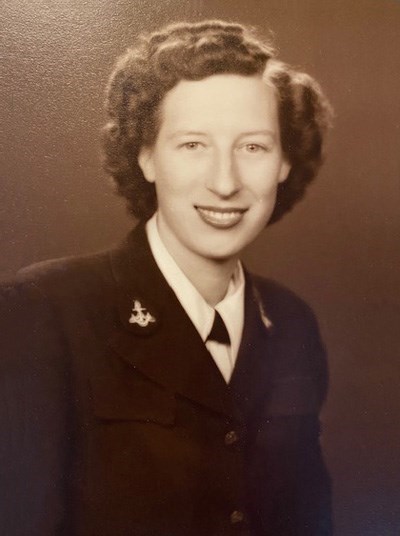 Obituary of Lt. USN [Ret.] W.A.V.E.S Roberta "Ruth" Baker
