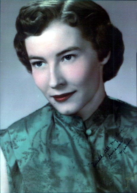 Obituary of Marion Elizabeth Baker