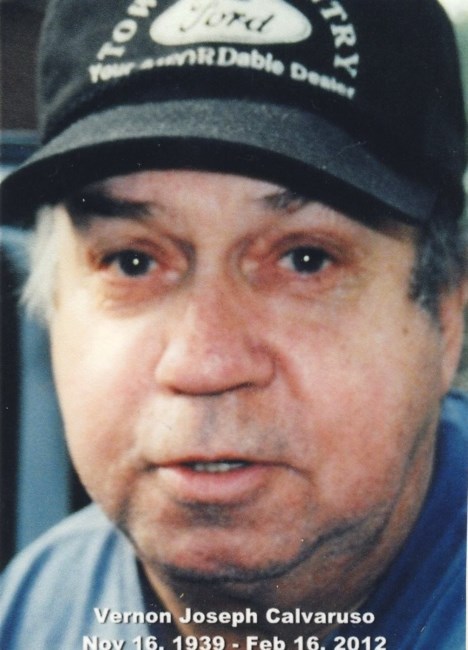 Obituary of Vernon Joseph Calvaruso