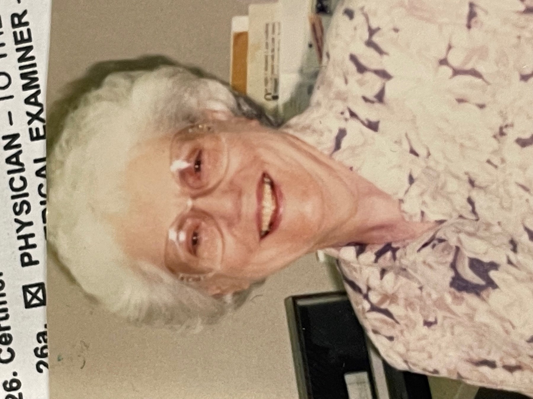 Obituary of Margaret Driver
