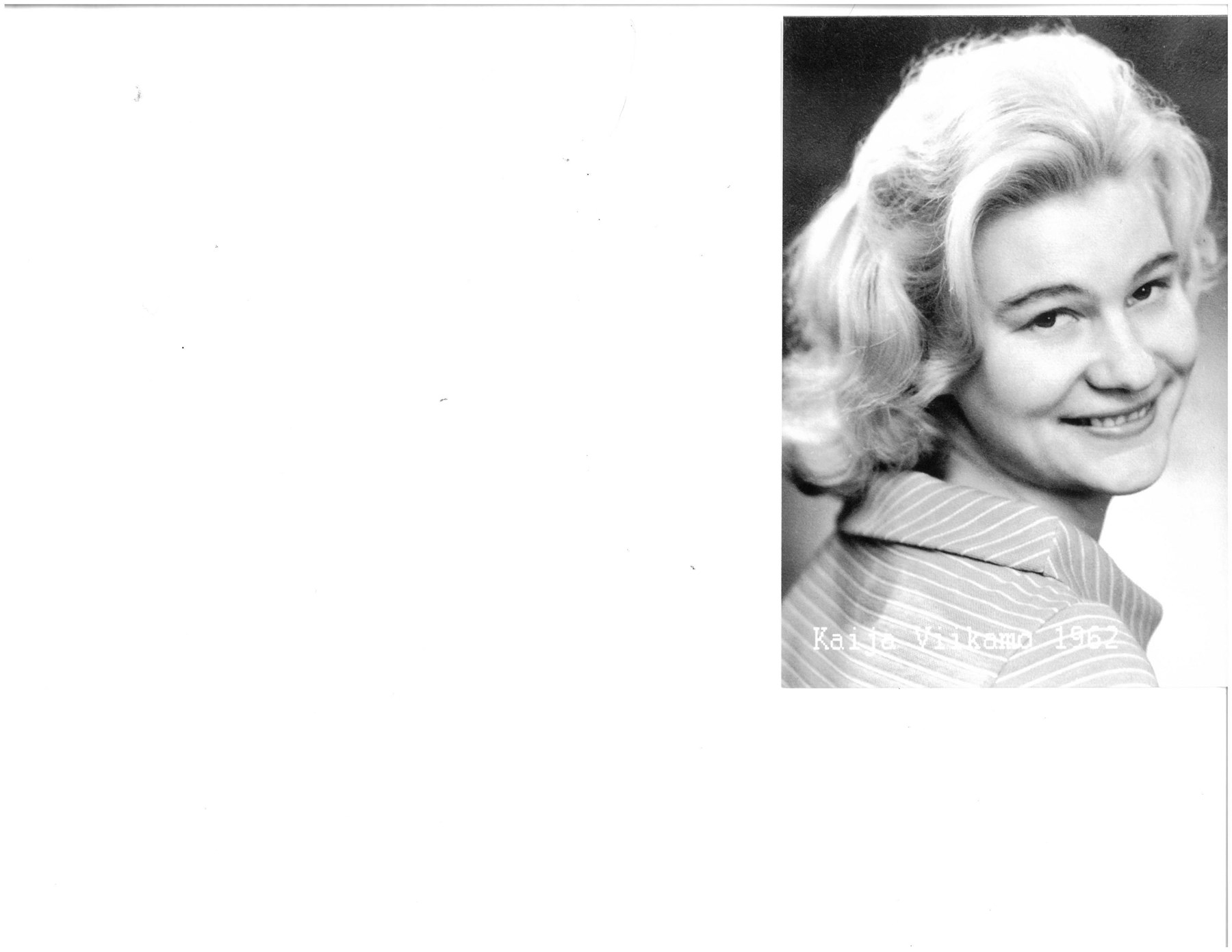 Obituary of Kaija Kaarina Dixon