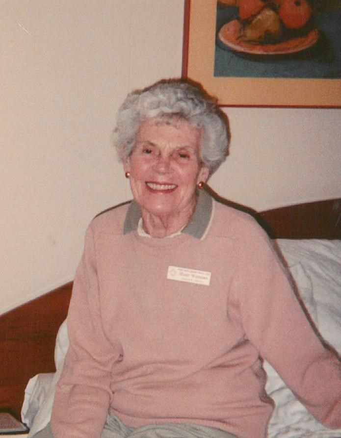 Obituary of Mary Manson Widdows