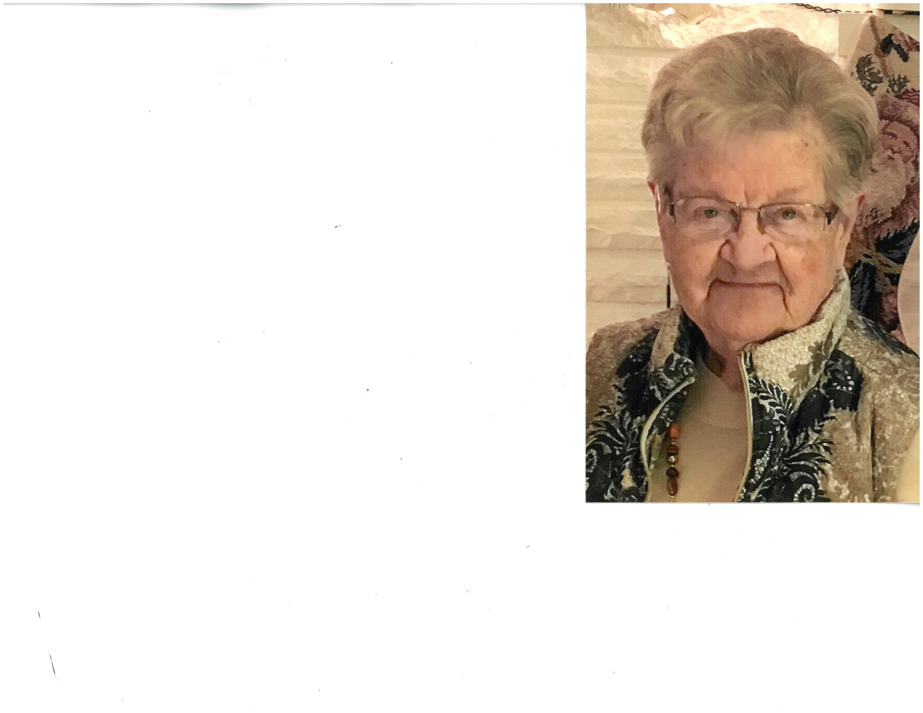 Obituario de Pearl Betty Meyer