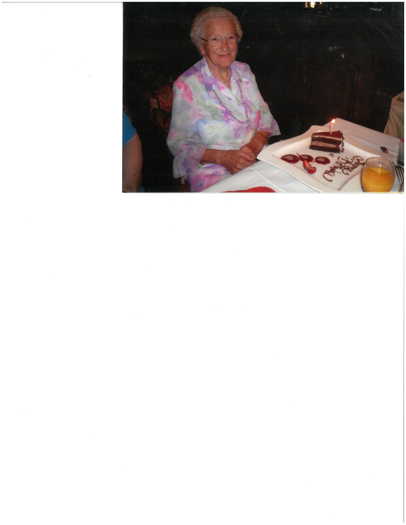 Obituary of Henrietta Duits