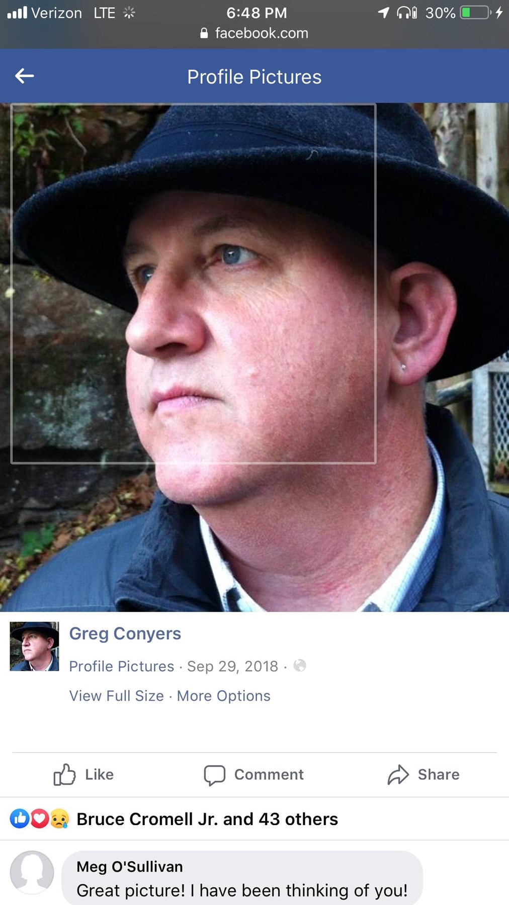 Obituary of Gregory Paul Conyers