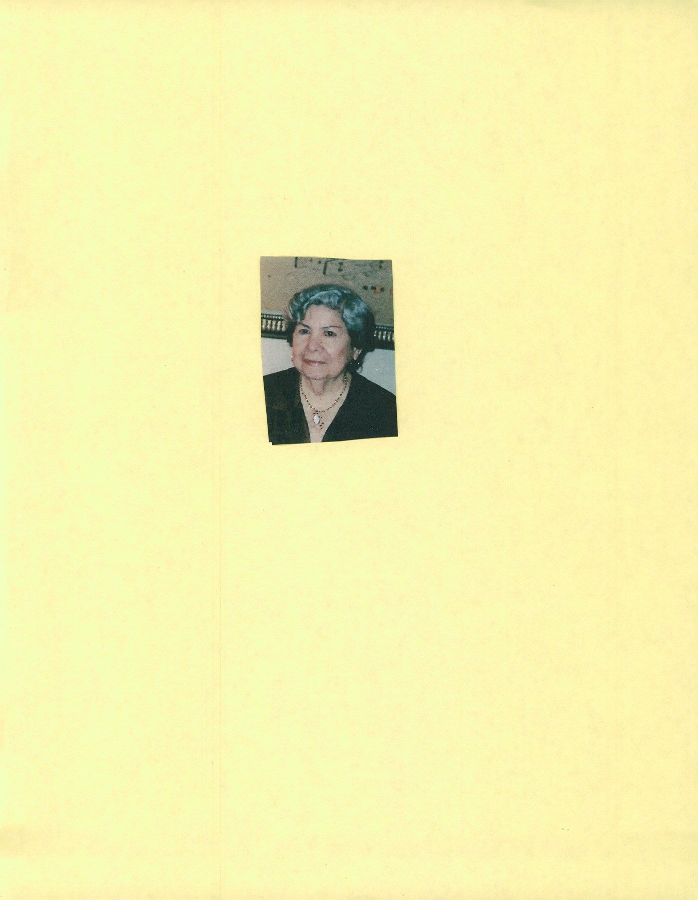 Obituary of Mrs. Rosa Olimpia Marquez Borja