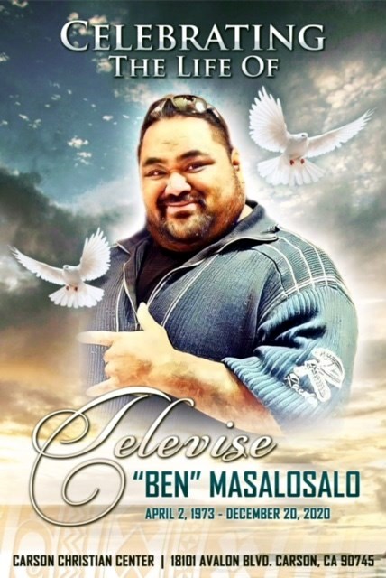 Obituary of Televise "Ben" Masalosalo
