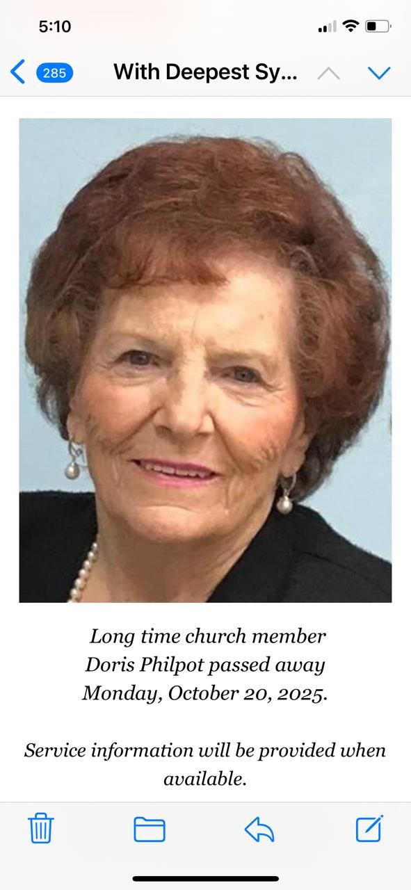 Obituary of Doris Louise Philpot