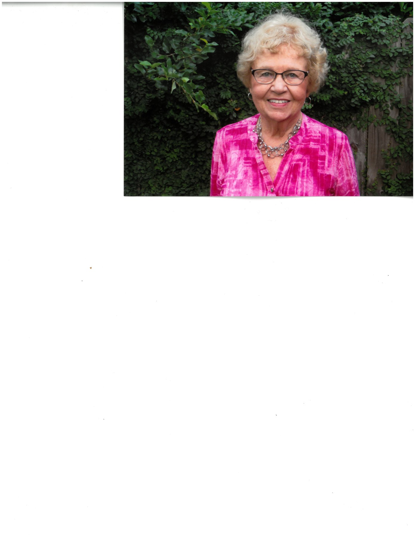Obituary of Mary Arlyne Weichel