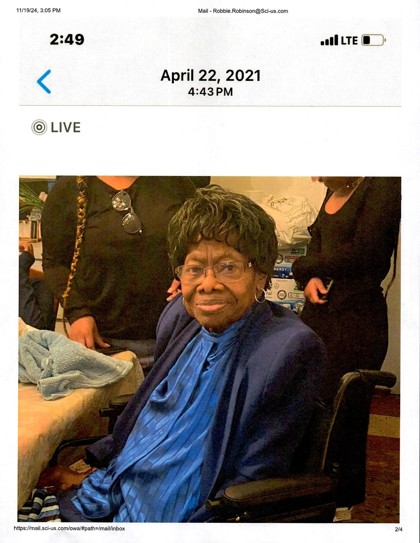 Obituary of Ms. Earnestine Hayes