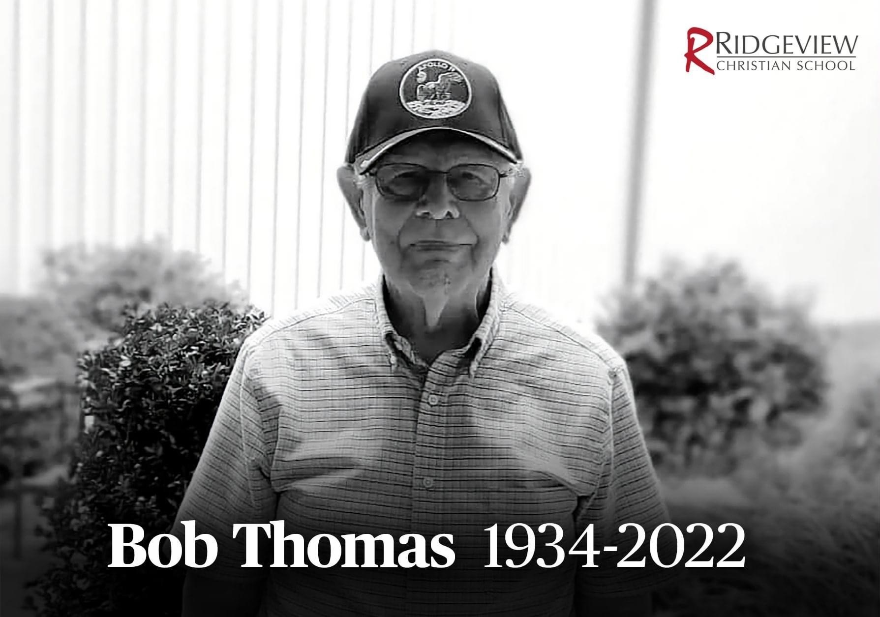 Obituary of Robert "Bob" Reed Thomas