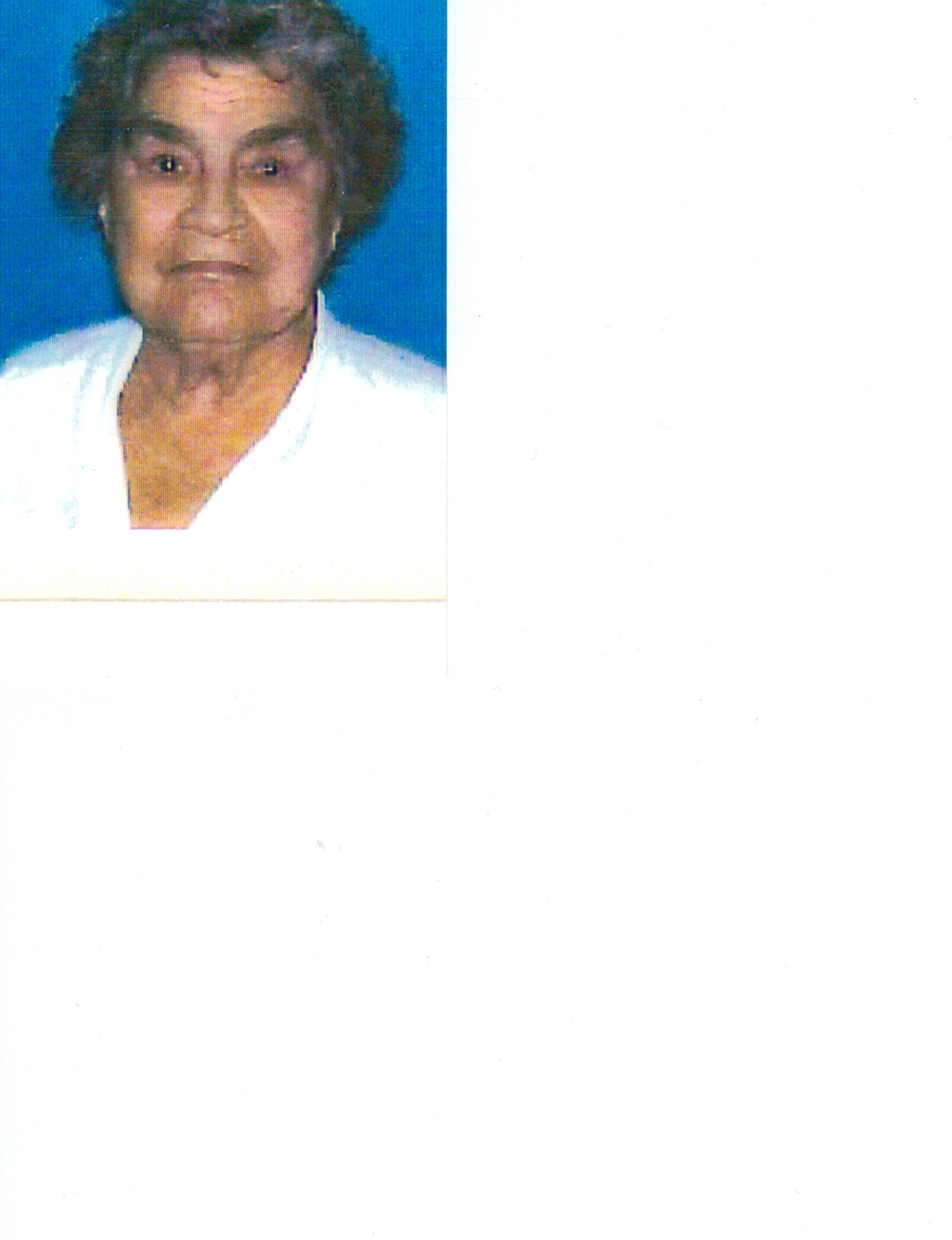 Obituary of Maria R. Saldana