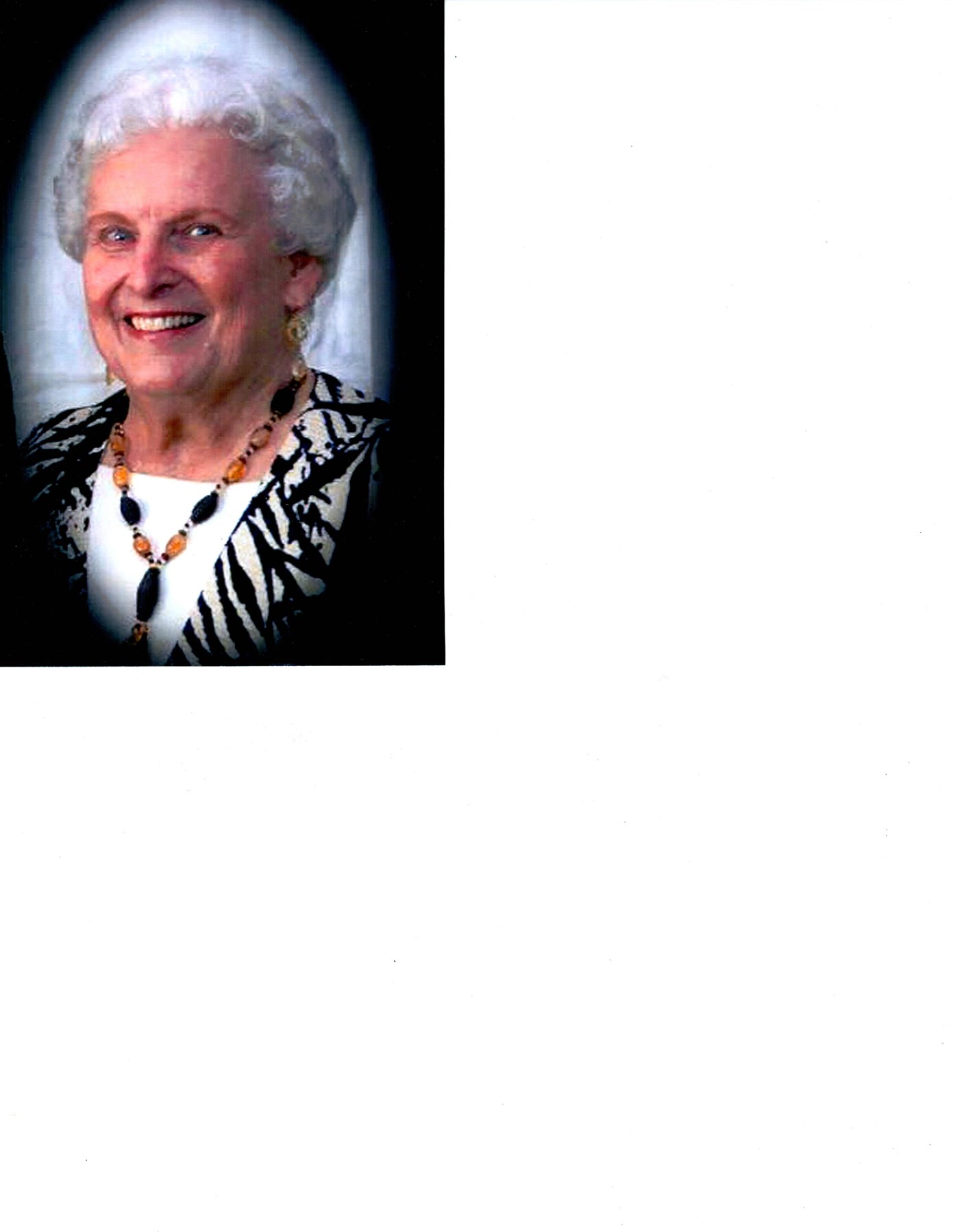 Avis de décès de Shirley Coleman White