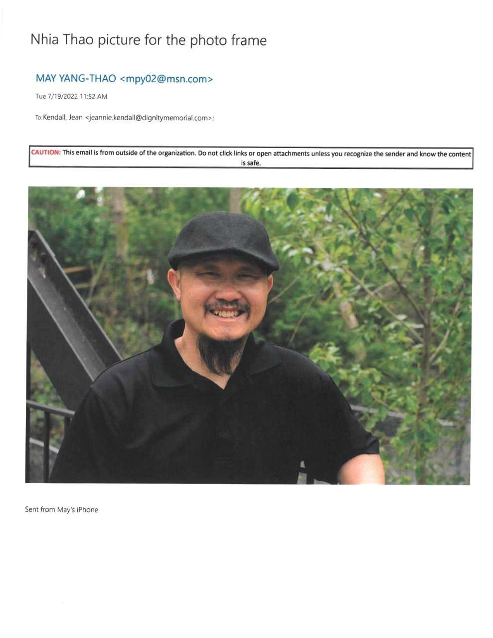 Obituary of Nhia Thao