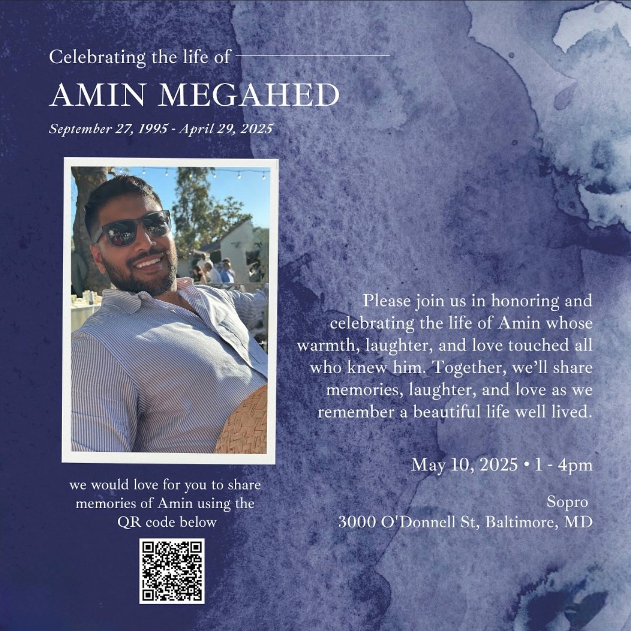 Obituary of Amin Megahed