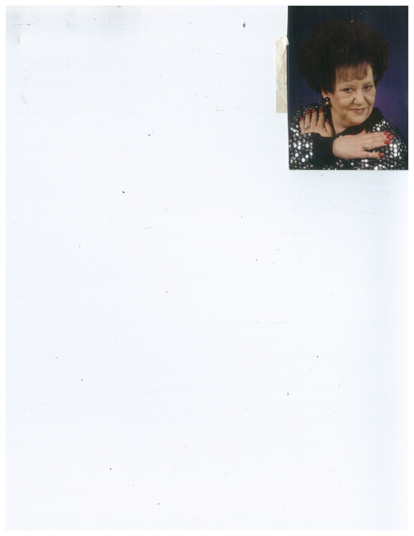 Obituary of Rosa Ellenburg