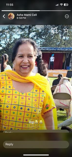 Obituary of Ramesh Kaur Aheer