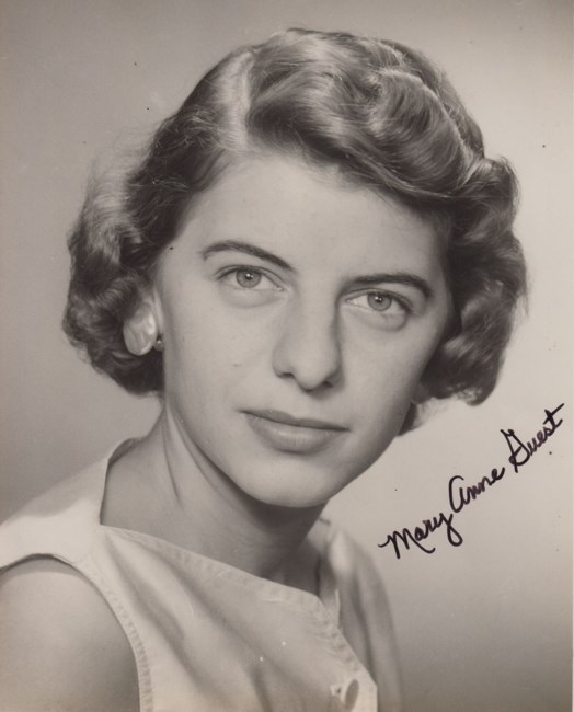Obituary of Mary Anne Guest