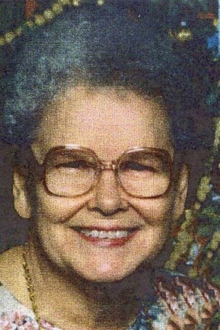 Avis de décès de Velma Jean King