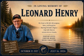 Obituary of Leonard Edward Henry