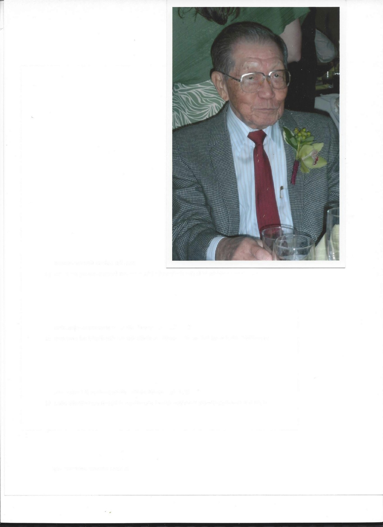 Obituary of David Chew Mung Wong