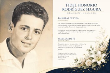 Obituary of Fidel Honorio Rodriguez Segura