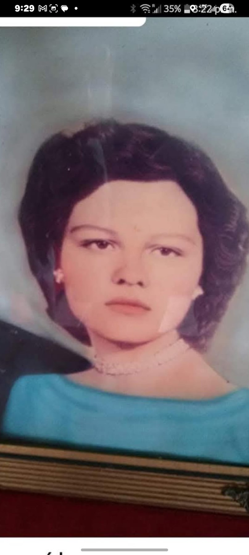 Obituario de Genoveva Terrazas